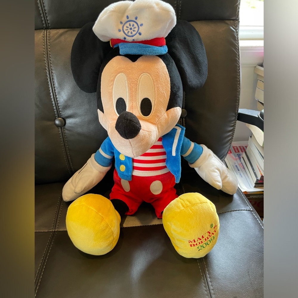 Vintage collectible Macys 2009 sailor Mickey Mouse
